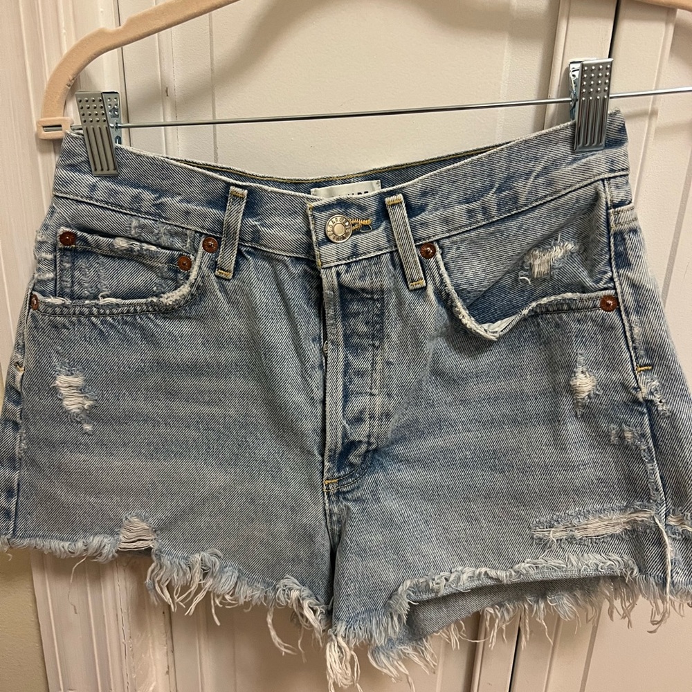 Agolde Parker High Waisted Shorts